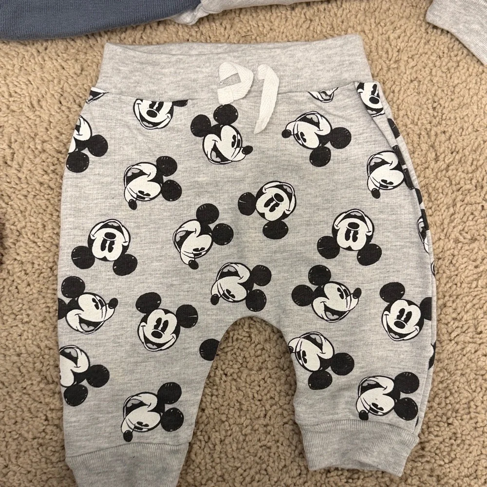 Mickey Mouse Baby Outfit Set 3 Piece